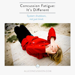 Concussion Fatigue: It's Different | All Concussion